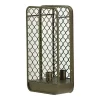 Outlet 🌟 A & B Home 22.5" Gray Mirror Backed Mesh Caged Wall Lamp ⌛ -A & B Home Online Shop Belk 795