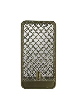 Outlet 🌟 A & B Home 22.5" Gray Mirror Backed Mesh Caged Wall Lamp ⌛ -A & B Home Online Shop Belk 796