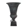 Deals 🔥 A & B Home 16.75" Black Patina Finish Wide Opening Metal Vase 🤩 -A & B Home Online Shop Belk 855