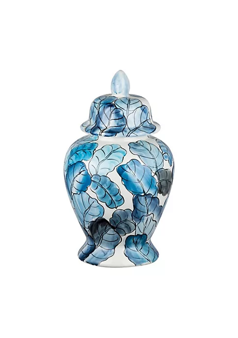 Best Sale ๐ A & B Home 17.5" Blue and White Contemporary Style Jar with Lid ๐ 7 Best Sale ๐ A & B Home 17.5" Blue and White Contemporary Style Jar with Lid ๐ - Image 5