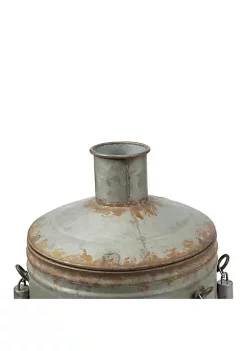 Discount 🥰 A & B Home Set of 2 Gray and Rusty Vintage Metal Jugs with Handles 19" 🔥 -A & B Home Online Shop Belk 985