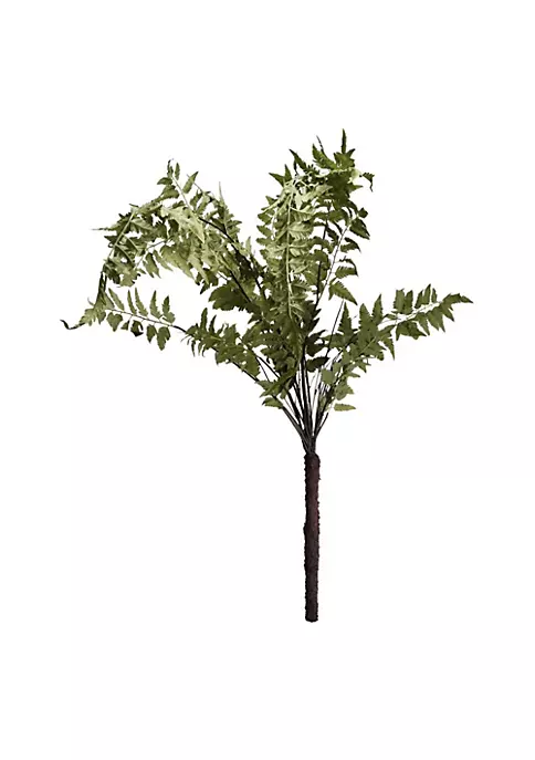 Promo โ A & B Home 60" Green and Brown Nature Inspired Fern Bush ๐ 3 Promo โ A & B Home 60" Green and Brown Nature Inspired Fern Bush ๐