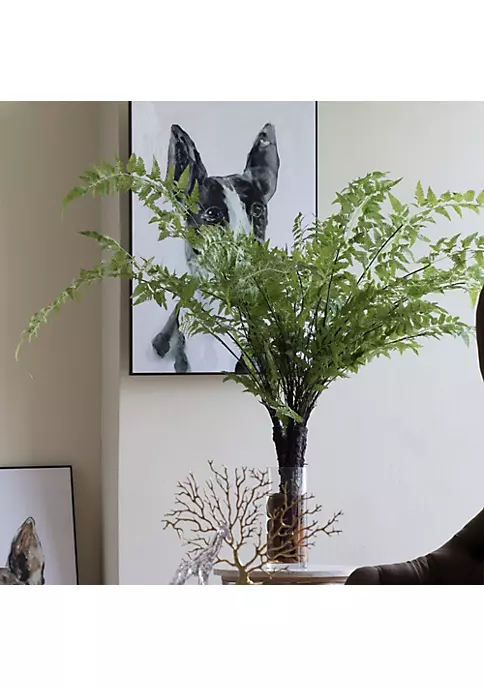 Promo โ A & B Home 60" Green and Brown Nature Inspired Fern Bush ๐ 4 Promo โ A & B Home 60" Green and Brown Nature Inspired Fern Bush ๐ - Image 2